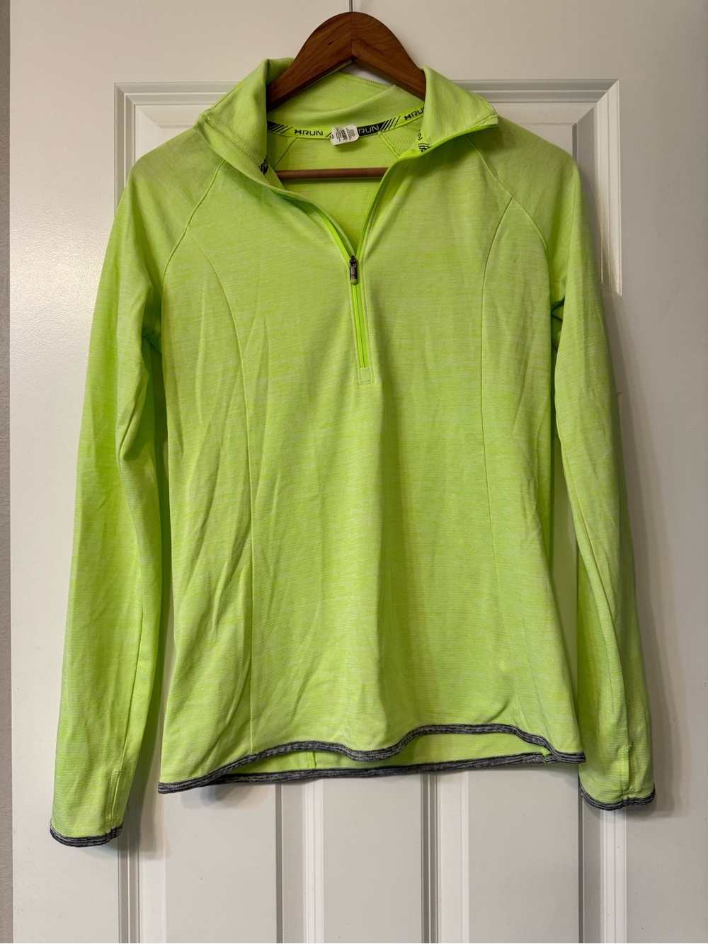 Under Armour Neon Lime Quarter-Zip Pullover